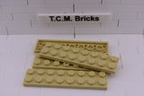 Tan / 3034 TCM Bricks Plate 2 x 8