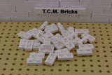 White / 3023 TCM Bricks Plate 1 x 2