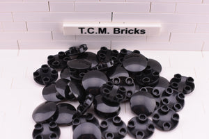 Light Bluish Gray / 2654 TCM Bricks Plate, Round 2 x 2 with Rounded Bottom (Boat Stud)