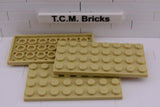 Tan / 3035 TCM Bricks Plate 4 x 8