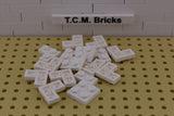White / 2420 TCM Bricks Plate 2 x 2 Corner