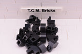 Black / 6091 TCM Bricks Brick, Modified 1 x 2 x 1 1/3 with Curved Top
