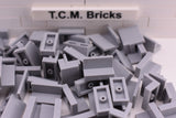Light Bluish Gray / 4865 TCM Bricks Panel 1 x 2 x 1