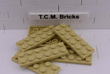 Tan / 3795 TCM Bricks Plate 2 x 6