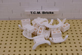 White / 50745 TCM Bricks Vehicle, Mudguard 4 x 2 1/2 x 1 2/3 with Arch Round