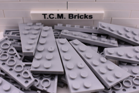 Light Bluish Gray / 54383 TCM Bricks Wedge, Plate 6 x 3 Right