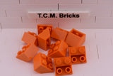 Orange / 3660 TCM Bricks Slope, Inverted 45 2 x 2