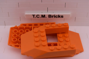 Orange / 32084 TCM Bricks Wedge 6 x 8 Cutout