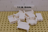 White / 2362 TCM Bricks Panel 1 x 2 x 3 WITHOUT Side Supports