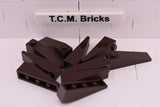 Dark Brown / 60477 TCM Bricks Slope 18 4 x 1
