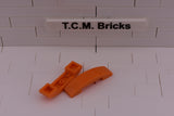 Orange / 93723 TCM Bricks Slope, Curved 4 x 1 Double No Studs