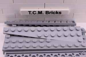 Light Bluish Gray / 47397 TCM Bricks Wedge, Plate 12 x 3 Left