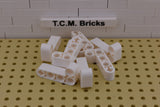 White / 32140 TCM Bricks Liftarm 2 x 4 L-Shape Thick