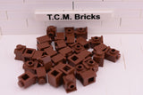 Reddish Brown / 4070 TCM Bricks Brick, Modified 1 x 1 with Headlight