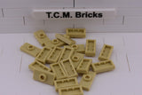 Tan / 15573 TCM Bricks Plate, Modified 1 x 2 with 1 Stud (Jumper)