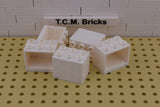 White / 4532 TCM Bricks Container, Cupboard 2 x 3 x 2
