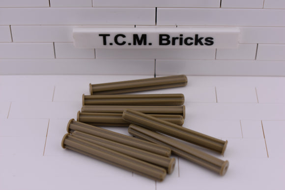 Dark Tan / 15462 TCM Bricks Axle 5 with Stop