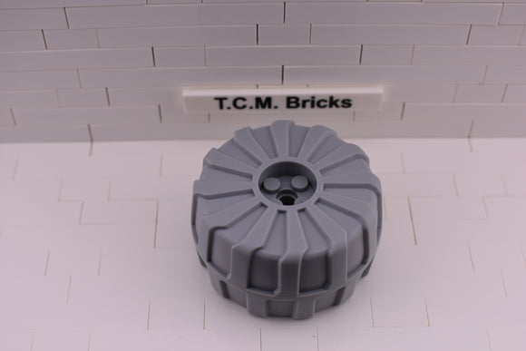 Light Bluish Gray / 2515 TCM Bricks Wheel Hard Plastic Large (54mm D. x 30mm)