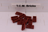 Dark Red / 15573 TCM Bricks Plate, Modified 1 x 2 with 1 Stud (Jumper)