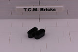 Black / 60483 TCM Bricks Liftarm 1 x 2 Thick with Pin Hole and Axle Hole