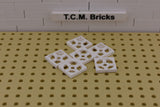 White / 3680 TCM Bricks Turntable 2 x 2 Plate, Base