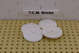 White / 3960 TCM Bricks Dish 4 x 4 Inverted (Radar)