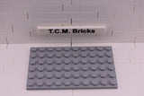 Light Bluish Gray / 3033 TCM Bricks Plate 6 x 10