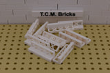 White / 3633 TCM Bricks Fence 1 x 4 x 1