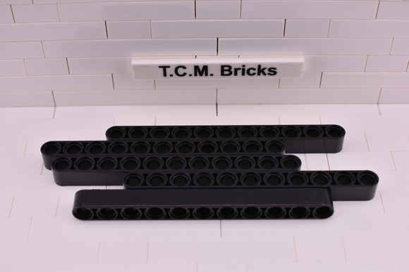 Black / 32525 TCM Bricks Liftarm 1 x 11 Thick