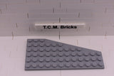 Light Bluish Gray / 30355 TCM Bricks Wedge, Plate 6 x 12 Left