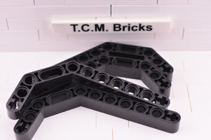 Black / 32009 TCM Bricks Liftarm 1 x 11.5 Double Bent Thick