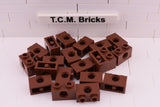 Reddish Brown / 3700 TCM Bricks Brick 1 x 2 with Hole