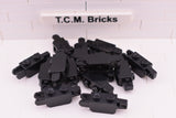 Black / 30386 TCM Bricks Hinge Brick 1 x 2 Locking with 1 Finger Vertical End and 2 Fingers Vertical End