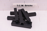 Black / 2453 TCM Bricks Brick 1 x 1 x 5