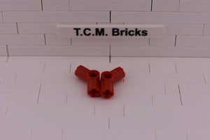 Red / 32192 TCM Bricks Axle and Pin Connector Angled #4 - 135 degrees