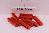 Red / 32316 TCM Bricks Liftarm 1 x 5 Thick