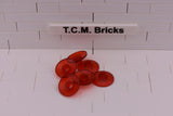 Trans-Red / 4740 TCM Bricks Dish 2 x 2 Inverted (Radar)