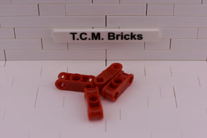 Black / 32184 TCM Bricks Axle and Pin Connector Perpendicular 3L with Center Pin Hole