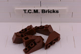 Reddish Brown / 4287 TCM Bricks Slope, Inverted 33 3 x 1