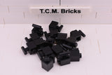 Black / 2921 TCM Bricks Brick, Modified 1 x 1 with Handle