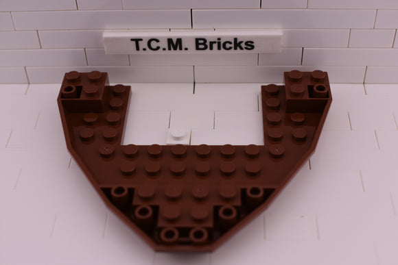 Reddish Brown / 47404 TCM Bricks Boat Bow Brick 10 x 12 x 1 Open