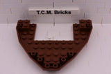 Reddish Brown / 47404 TCM Bricks Boat Bow Brick 10 x 12 x 1 Open