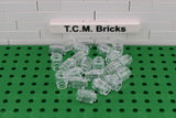 Trans-Clear / 3062 TCM Bricks Brick, Round 1 x 1 Open Stud