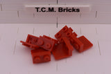 Red / 44728 TCM Bricks Bracket 1 x 2 - 2 x 2