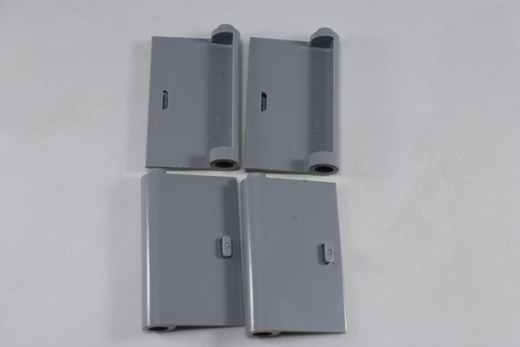 Light Bluish Gray / 58381 TCM Bricks Door 1 x 3 x 4 Left - Open Between Top and Bottom Hinge