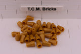 Pearl Gold / 4589 TCM Bricks Cone 1 x 1