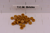 Pearl Gold / 98138 TCM Bricks Tile, Round 1 x 1