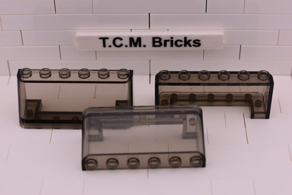 Trans-Black / 4176 TCM Bricks Windscreen 2 x 6 x 2