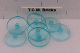 Trans-Light Blue / 3960 TCM Bricks Dish 4 x 4 Inverted (Radar)