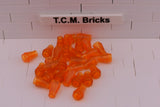 Trans-Orange / 4589 TCM Bricks Cone 1 x 1
